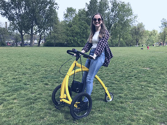 Mobility aids in the spotlight: A review of the Alinker — Able Amsterdam